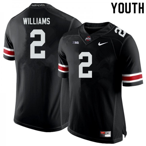 Ohio State Buckeyes #2 Kourt Williams Youth Player Jersey Black